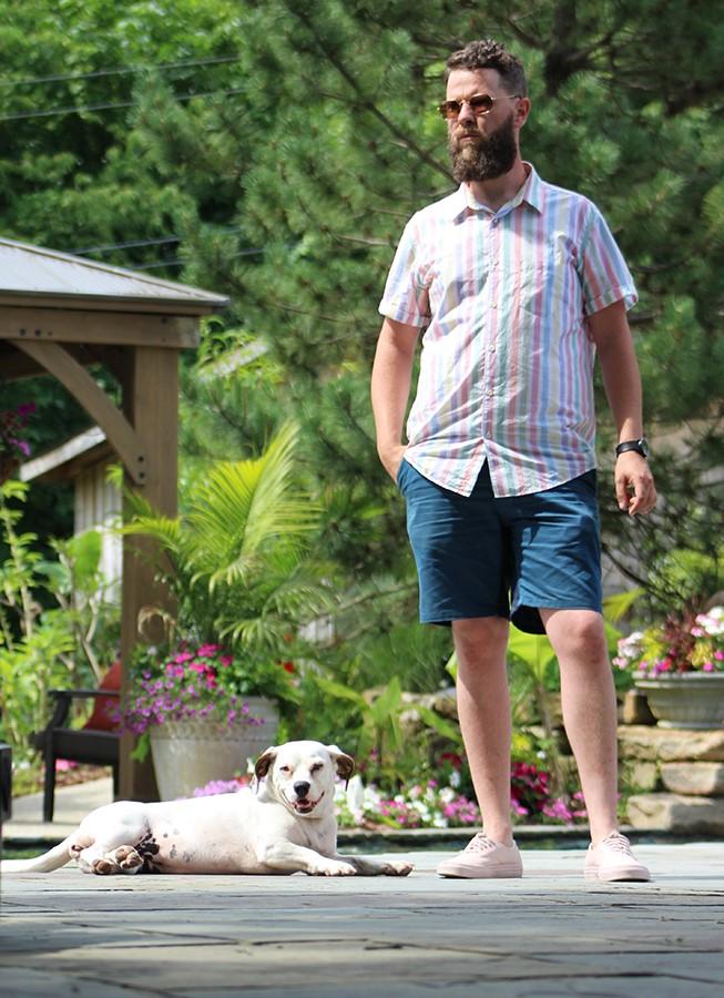 Authentic Man: Josh Samples; Garden Designer - Lockhart's Authentic Grooming Company, LLC