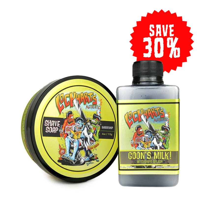 2 pack Lockhart's Barbershop Shave Bundle - Save 30% - Lockhart's Authentic Grooming Company, LLC