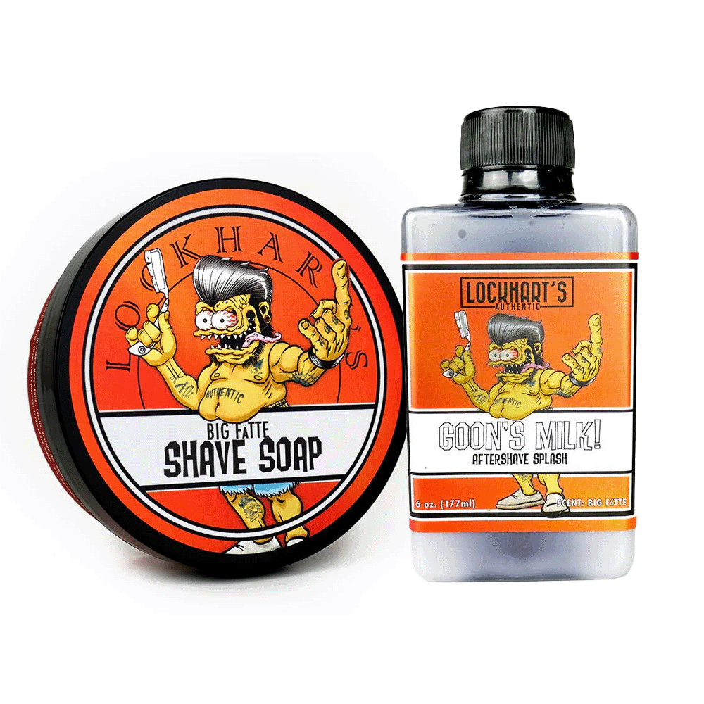 2 pack Lockhart's Big Fatte Shave Bundle - Save 15% - Lockhart's Authentic Grooming Company, LLC
