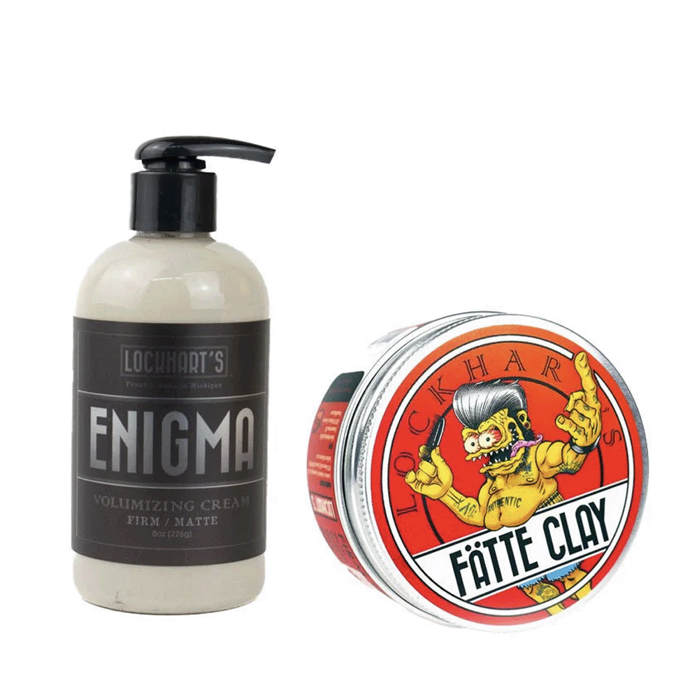 2 Pack Texture Bundle - Enigma + Fatte Clay - Lockhart's Authentic Grooming Company, LLC