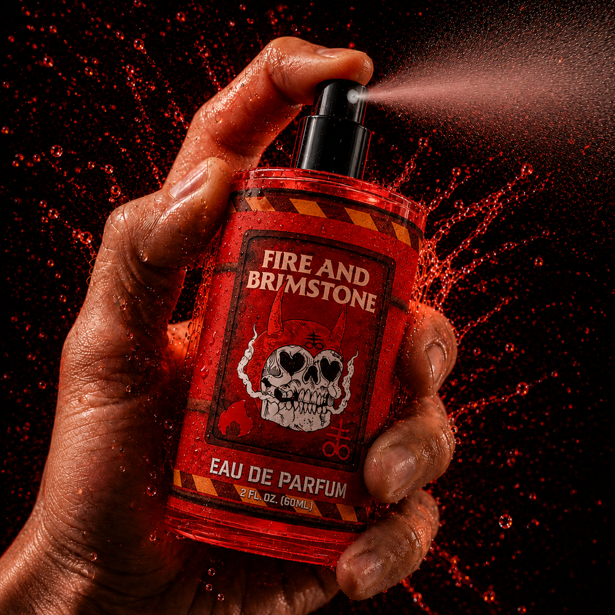 2 ounce Fire and Brimstone EDP Fragrance