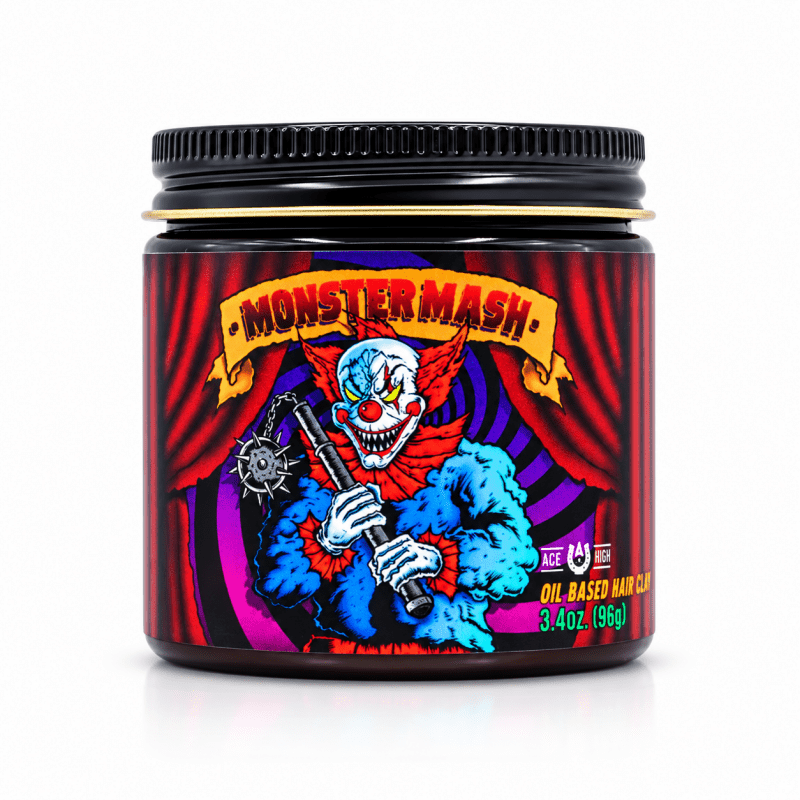 Ace High Pomade Co. - Killer Clown Oil-Based Hair Clay - Lockhart's Authentic Grooming Company, LLC