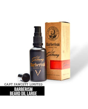 Captain Fawcett Barberism Beard Oil Large - Lockhart's Authentic Grooming Company, LLC