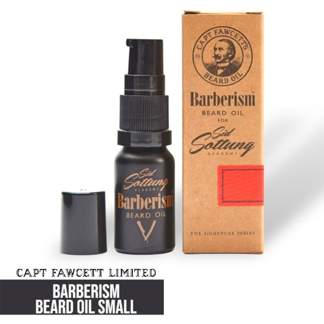 Captain Fawcett Barberism Beard Oil Small - Lockhart's Authentic Grooming Company, LLC