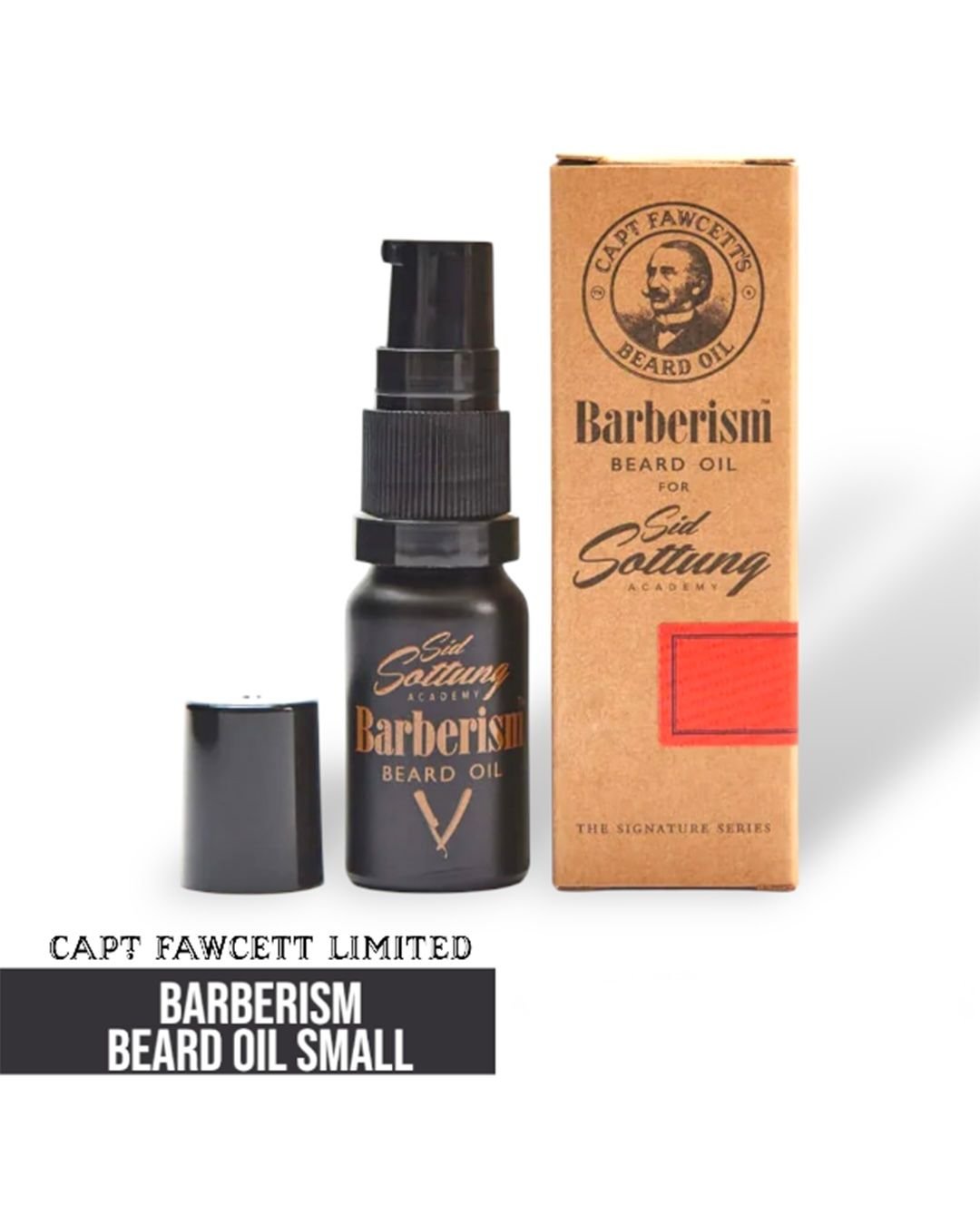 Captain Fawcett Barberism Beard Oil Small - Lockhart's Authentic Grooming Company, LLC