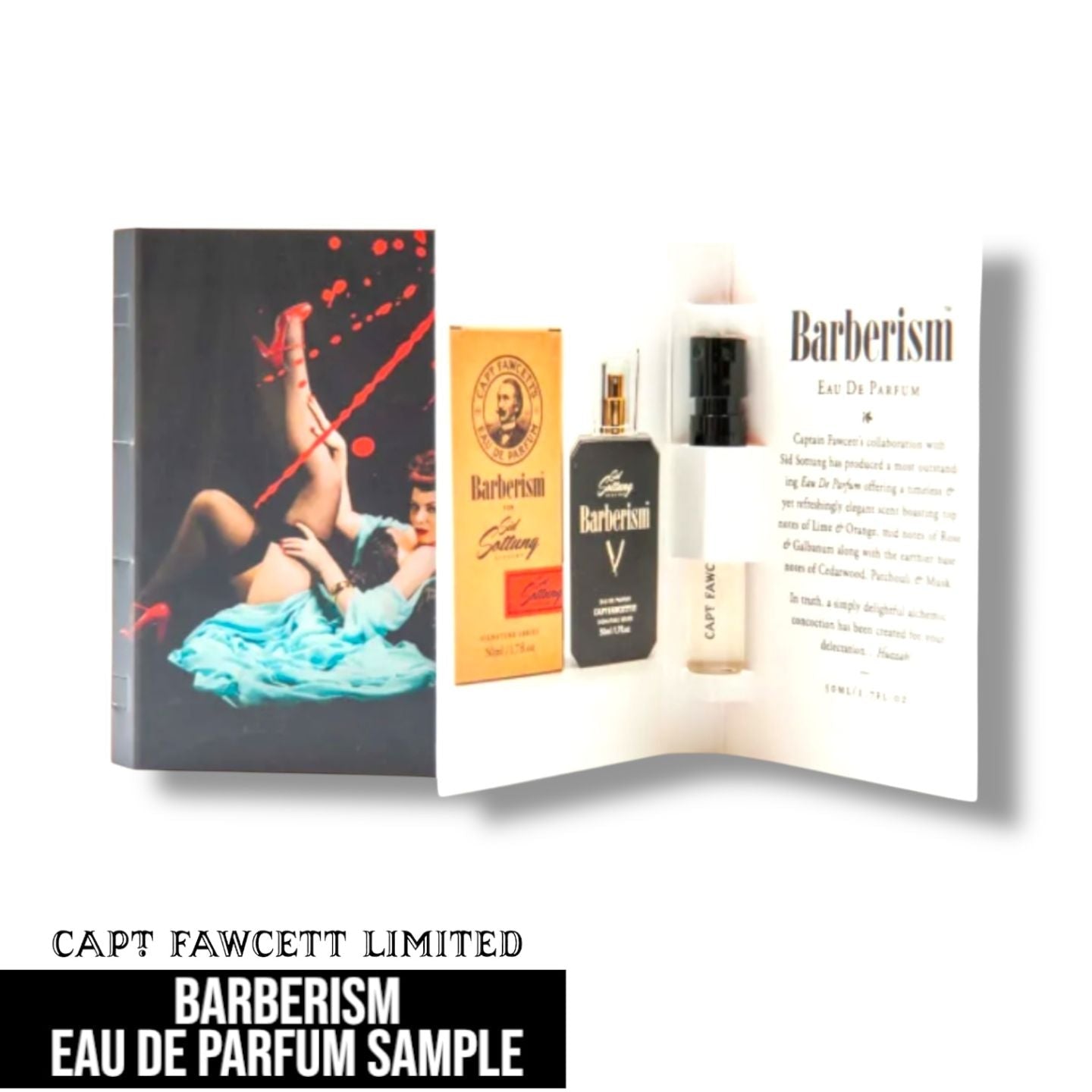 Captain Fawcett Barberism Eau de Parfum Sample - Lockhart's Authentic Grooming Company, LLC