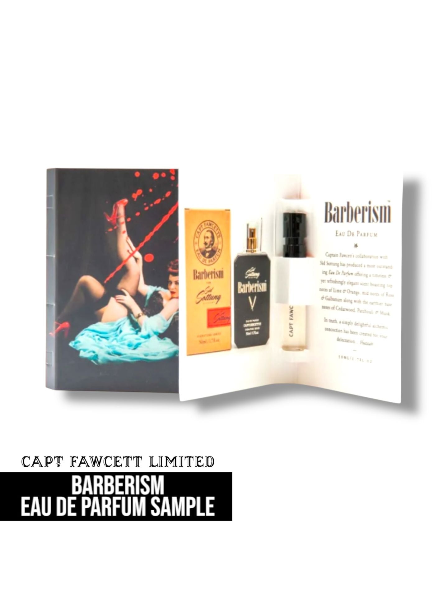 Captain Fawcett Barberism Eau de Parfum Sample - Lockhart's Authentic Grooming Company, LLC