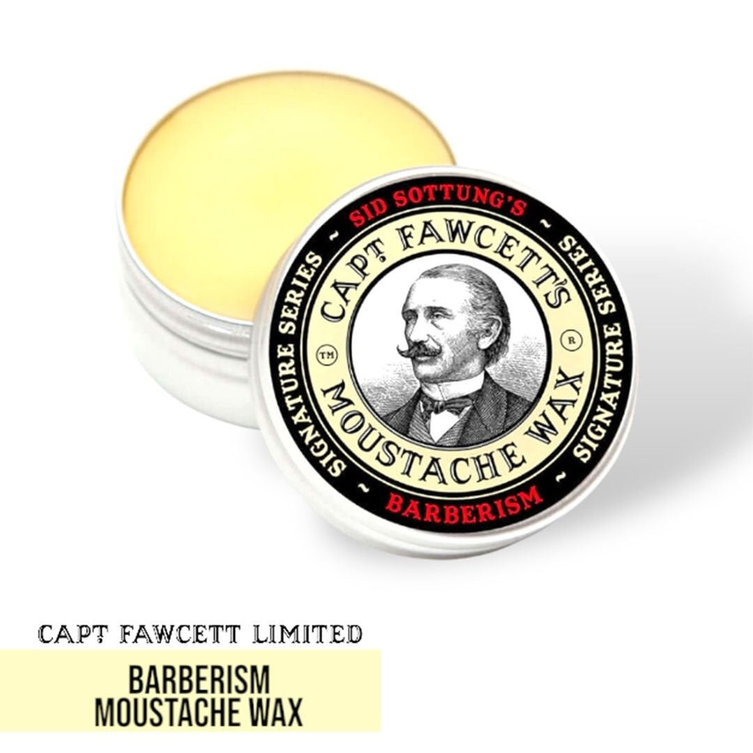 Captain Fawcett Barberism Moustache Wax - Lockhart's Authentic Grooming Company, LLC