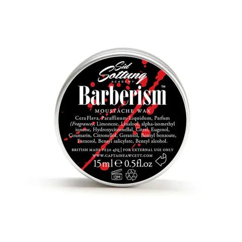 Captain Fawcett Barberism Moustache Wax - Lockhart's Authentic Grooming Company, LLC