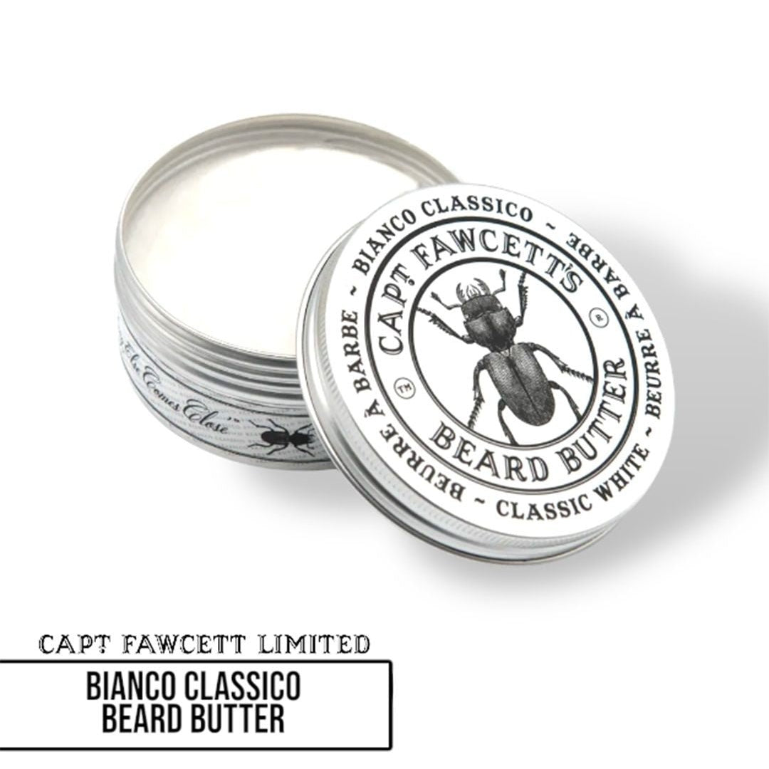 Captain Fawcett Bianco Classico Beard Butter - Lockhart's Authentic Grooming Company, LLC
