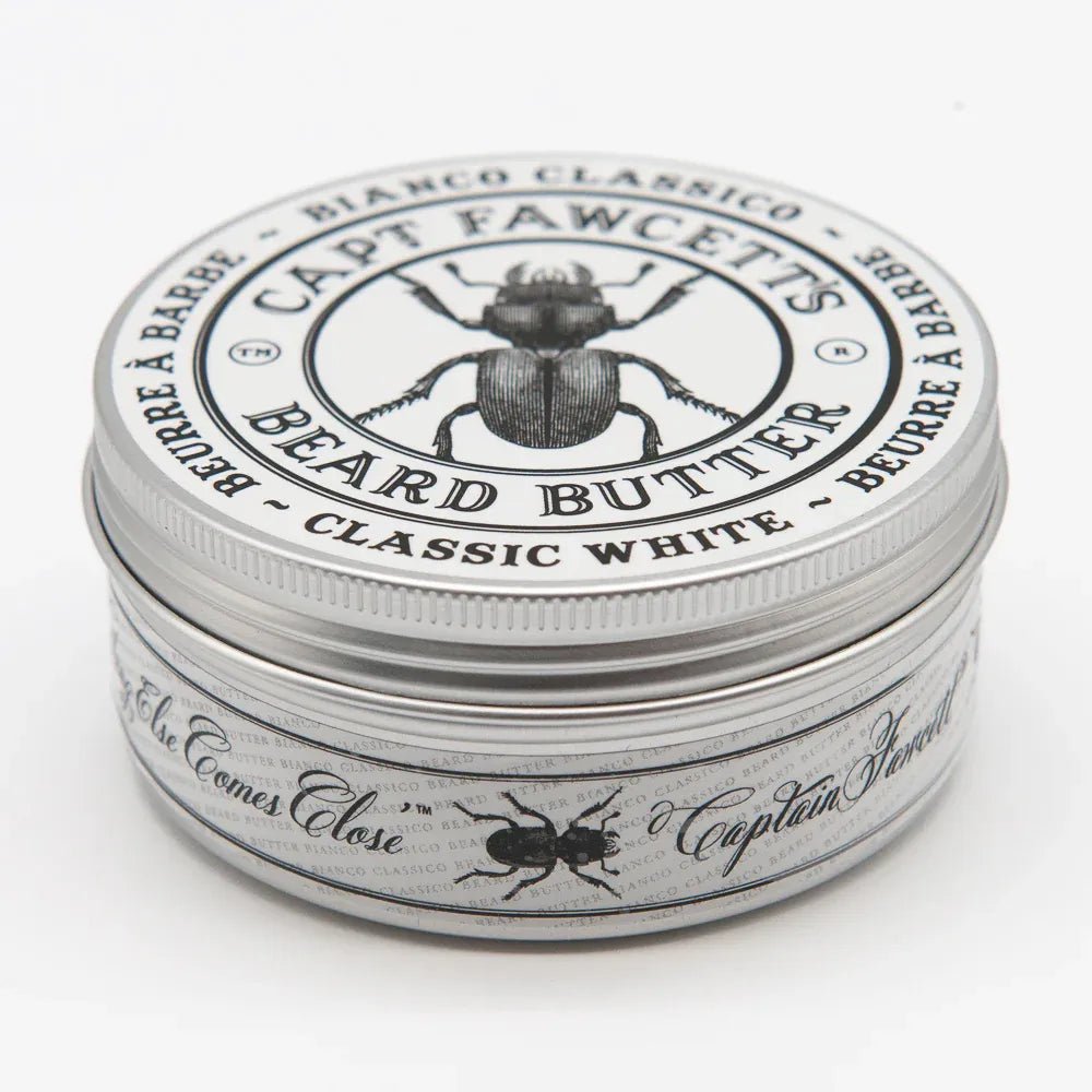 Captain Fawcett Bianco Classico Beard Butter - Lockhart's Authentic Grooming Company, LLC