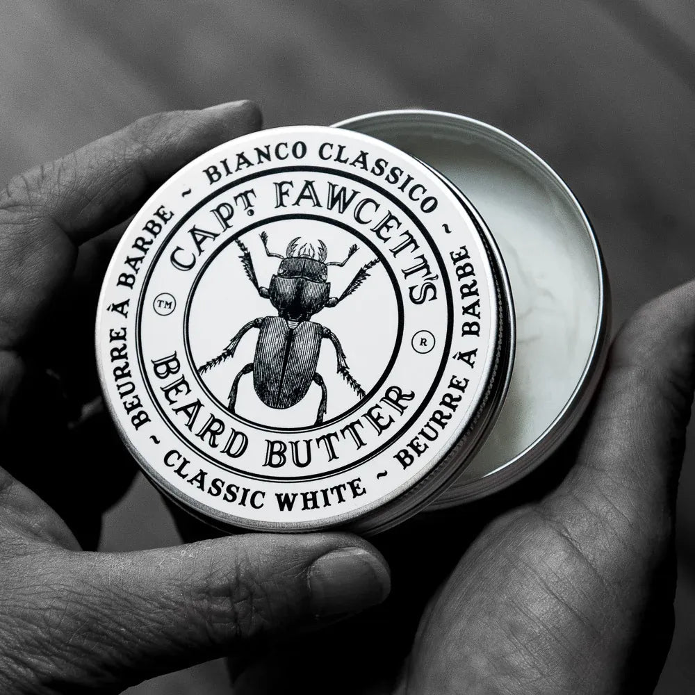 Captain Fawcett Bianco Classico Beard Butter - Lockhart's Authentic Grooming Company, LLC