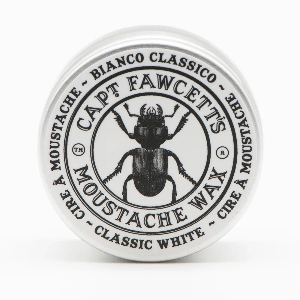 Captain Fawcett Bianco Classico Moustache Wax - Lockhart's Authentic Grooming Company, LLC