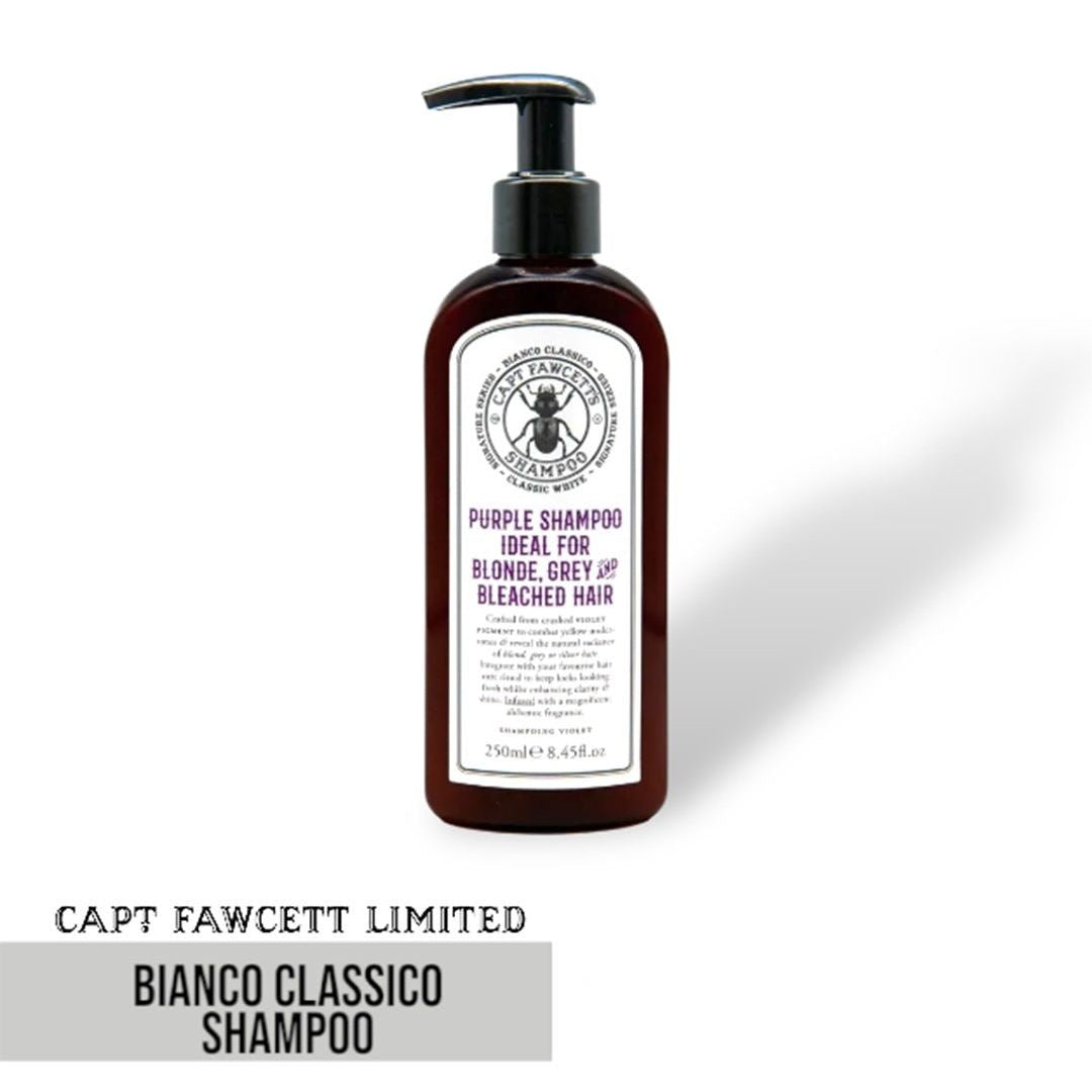 Captain Fawcett Bianco Classico Shampoo - Lockhart's Authentic Grooming Company, LLC