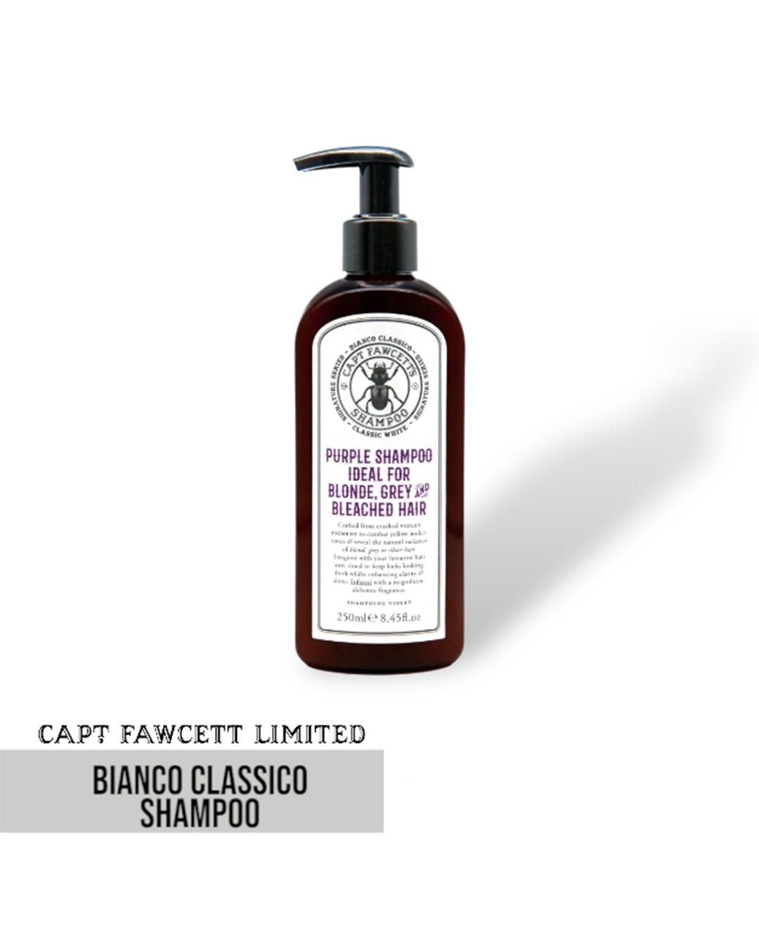 Captain Fawcett Bianco Classico Shampoo - Lockhart's Authentic Grooming Company, LLC