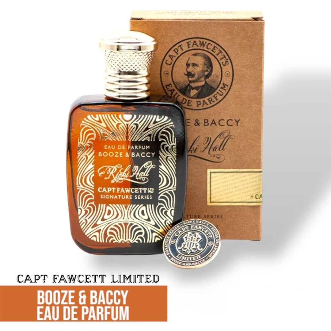 Captain Fawcett Booze & Baccy Eau de Parfum - Lockhart's Authentic Grooming Company, LLC