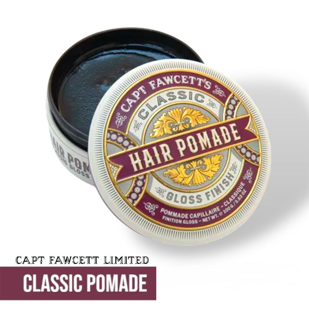 Captain Fawcett Classic Pomade - Lockhart's Authentic Grooming Company, LLC