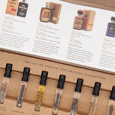 Captain Fawcett Eau de Parfum Sample Collection - Lockhart's Authentic Grooming Company, LLC