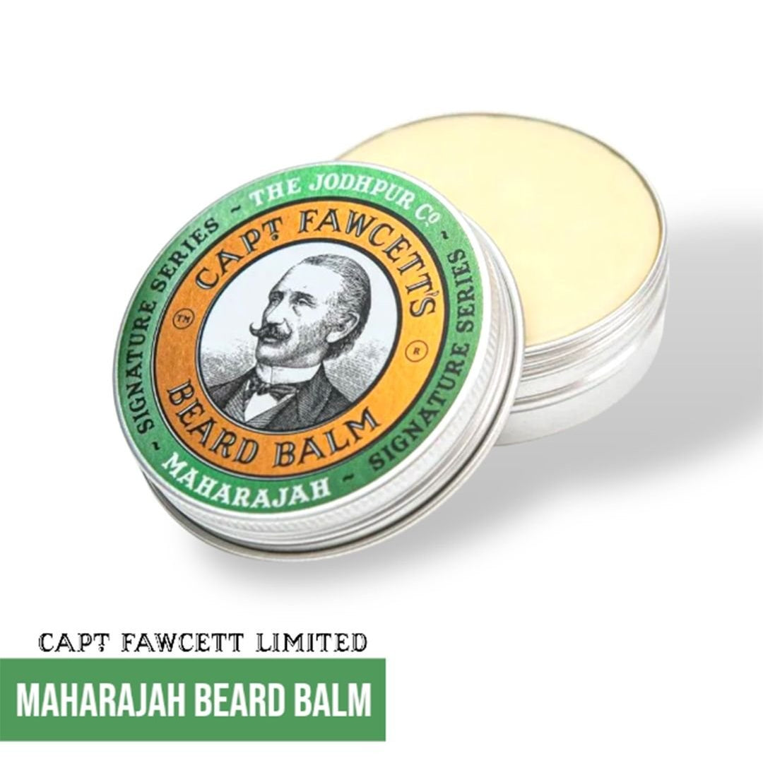 Captain Fawcett Maharajah Beard Balm - Lockhart's Authentic Grooming Company, LLC