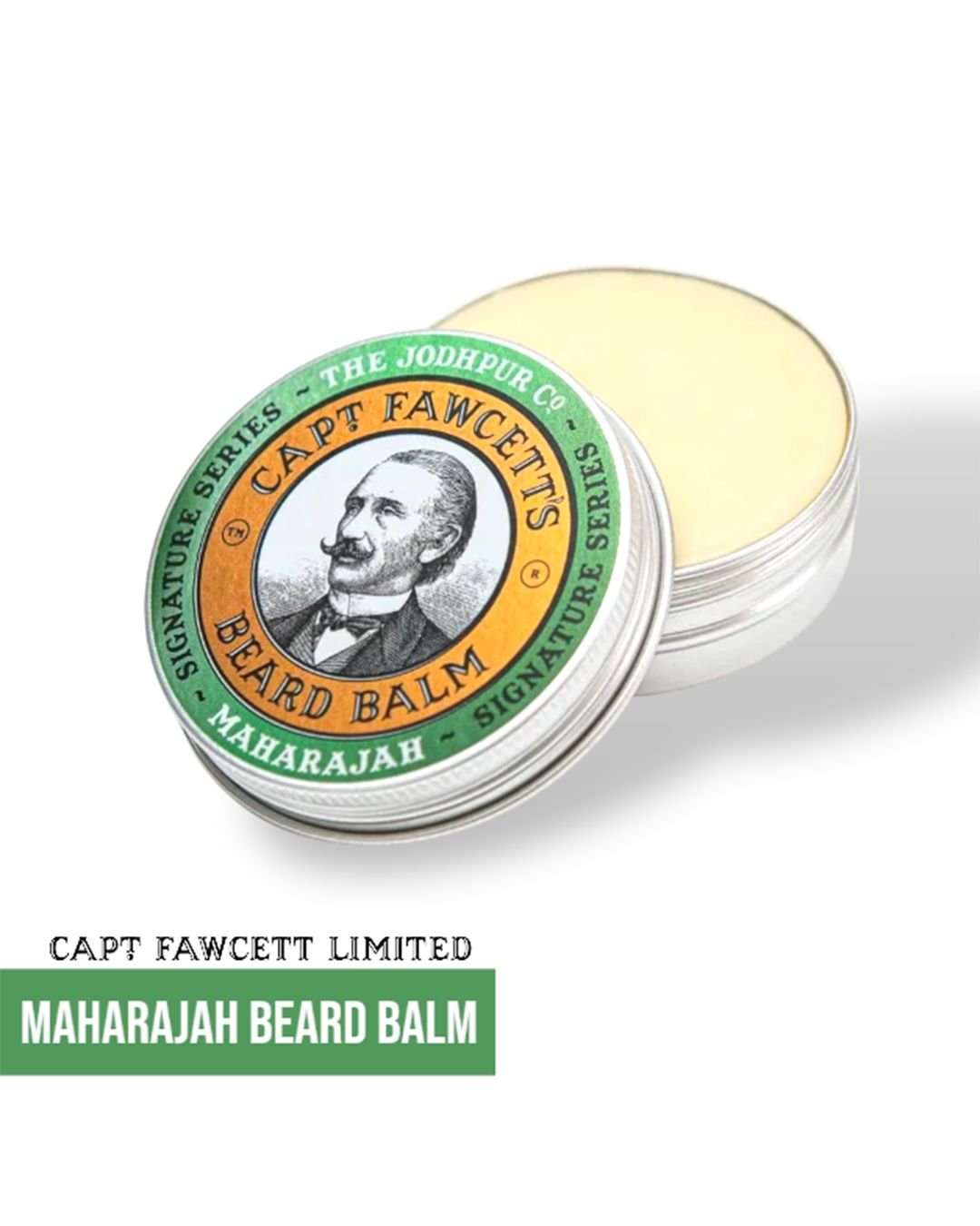 Captain Fawcett Maharajah Beard Balm - Lockhart's Authentic Grooming Company, LLC