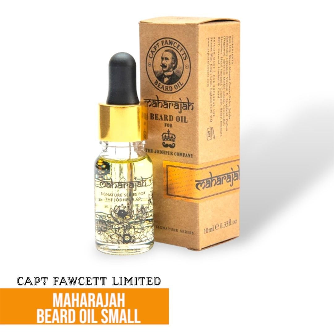 Captain Fawcett Maharajah Beard Oil Small - Lockhart's Authentic Grooming Company, LLC