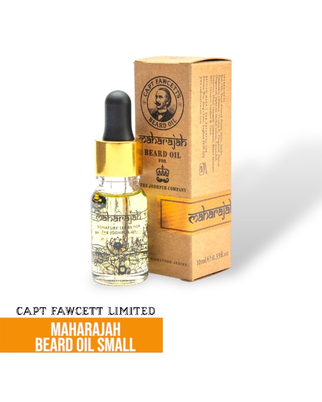 Captain Fawcett Maharajah Beard Oil Small - Lockhart's Authentic Grooming Company, LLC
