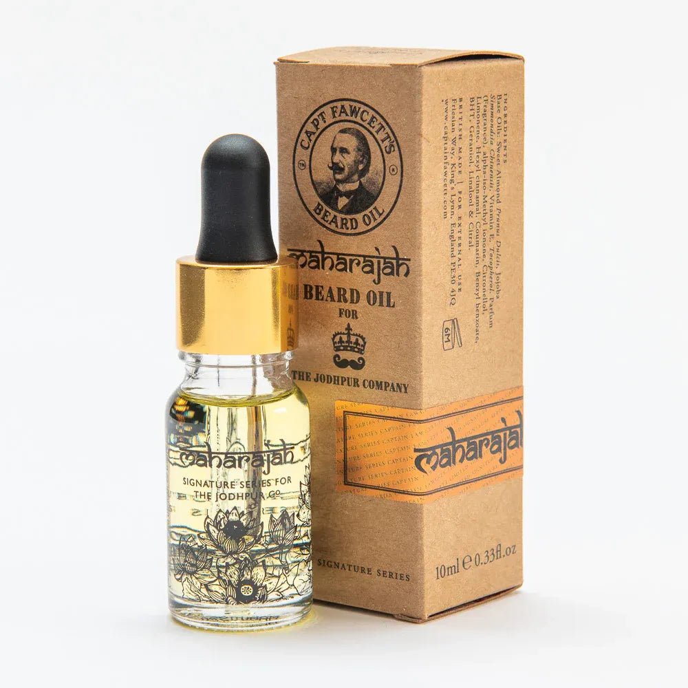 Captain Fawcett Maharajah Beard Oil Small - Lockhart's Authentic Grooming Company, LLC