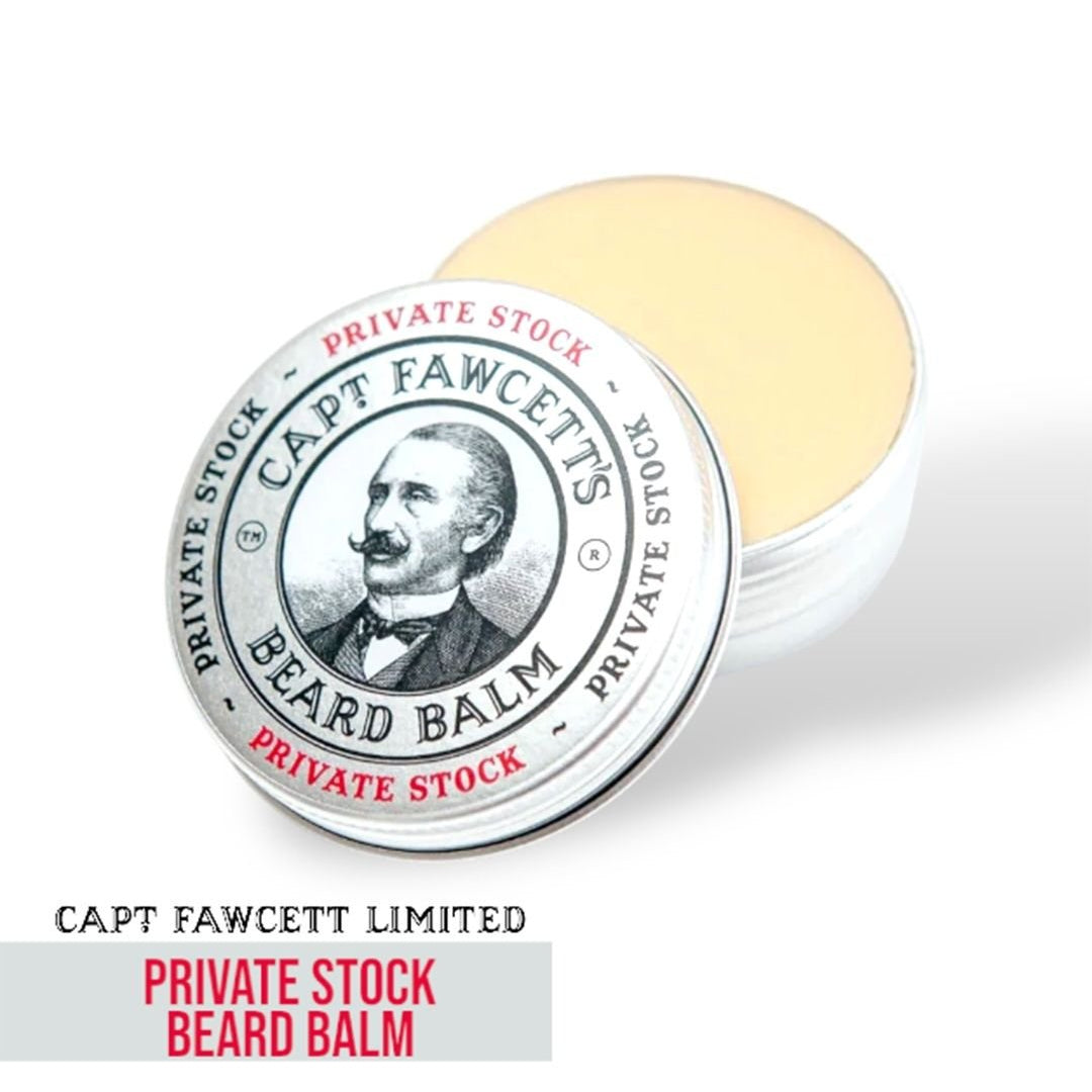 Captain Fawcett Private Stock Beard Balm - Lockhart's Authentic Grooming Company, LLC
