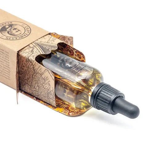 Captain Fawcett Private Stock Beard Oil Large - Lockhart's Authentic Grooming Company, LLC