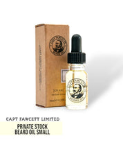 Captain Fawcett Private Stock Beard Oil Small - Lockhart's Authentic Grooming Company, LLC
