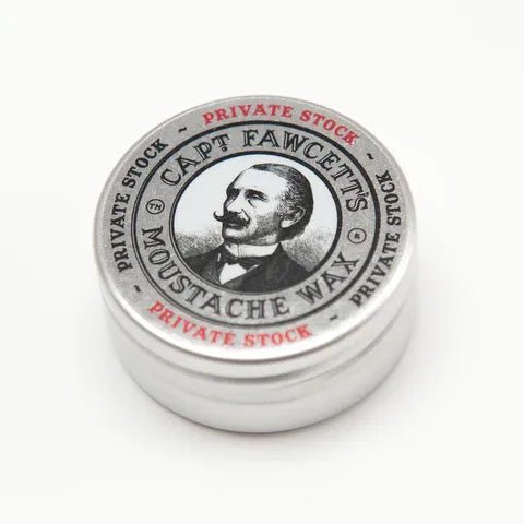 Captain Fawcett Private Stock Moustache Wax - Lockhart's Authentic Grooming Company, LLC