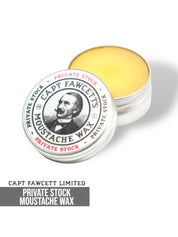 Captain Fawcett Private Stock Moustache Wax - Lockhart's Authentic Grooming Company, LLC