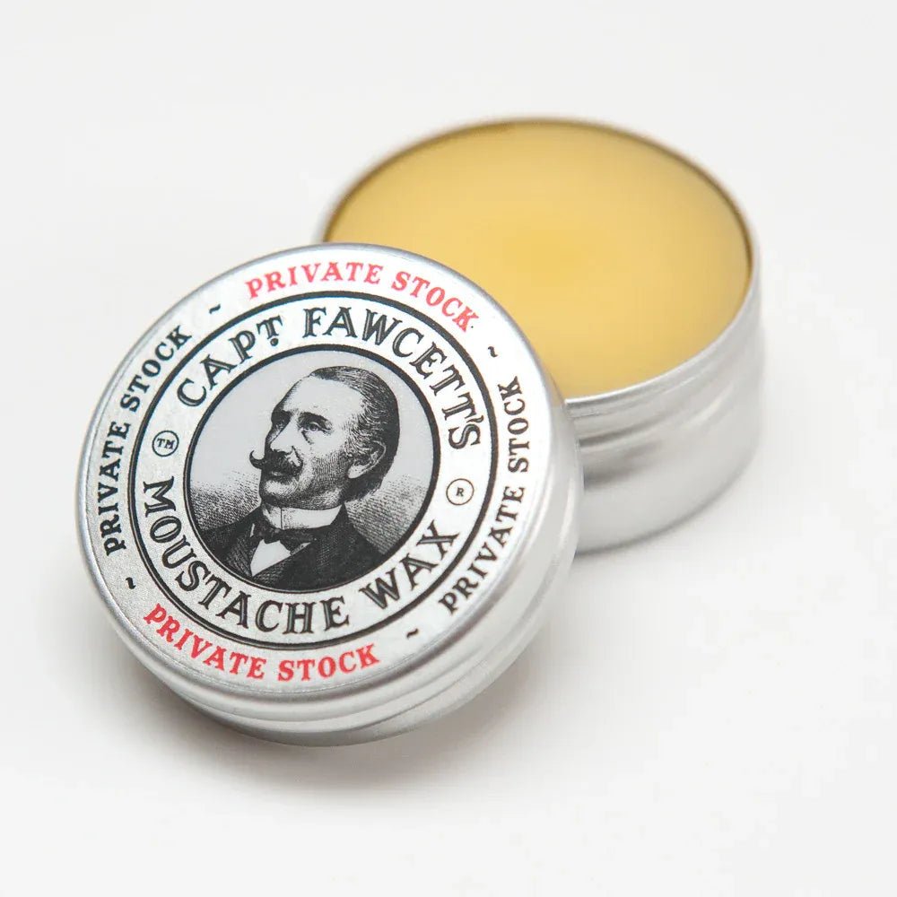 Captain Fawcett Private Stock Moustache Wax - Lockhart's Authentic Grooming Company, LLC