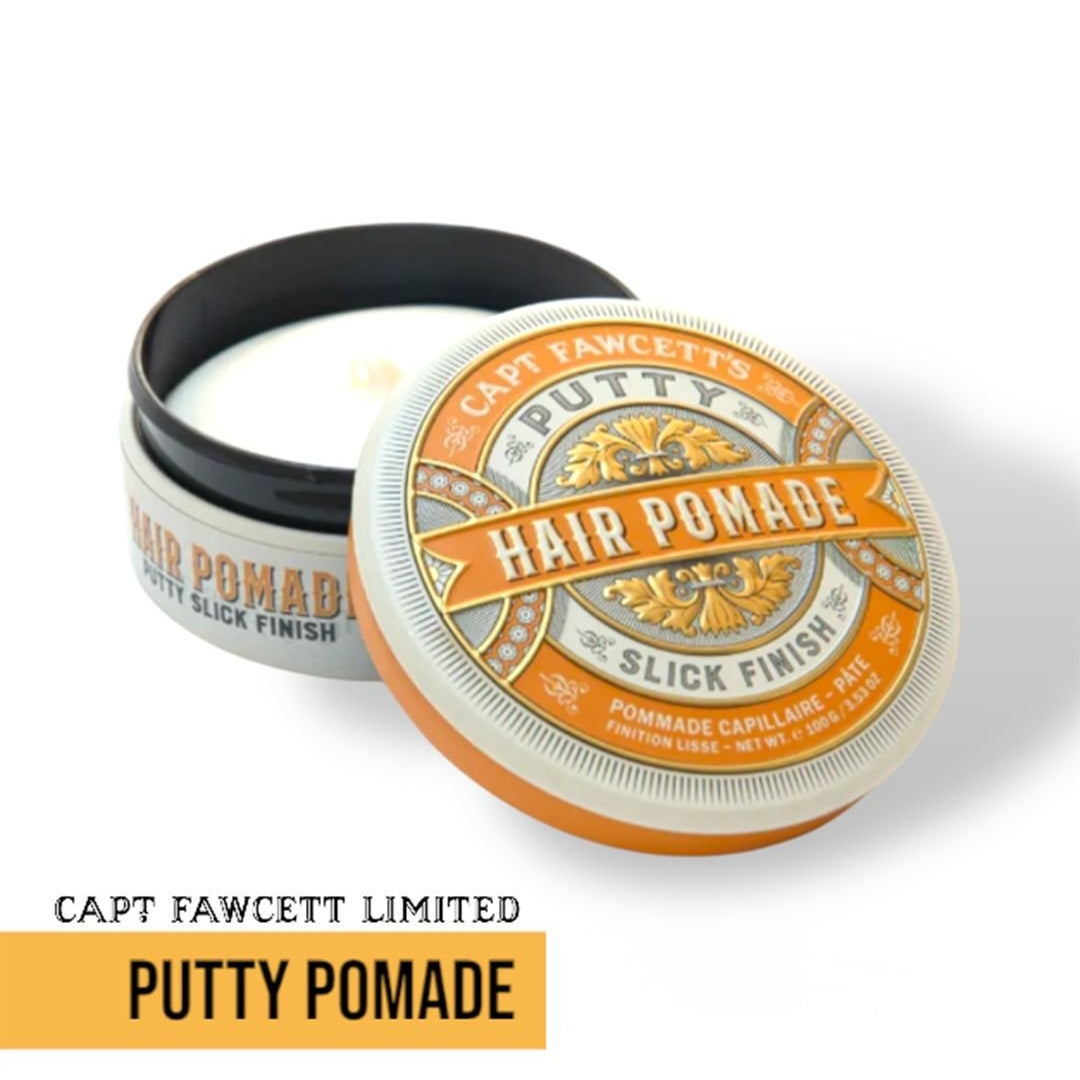 Captain Fawcett Putty Pomade - Lockhart's Authentic Grooming Company, LLC