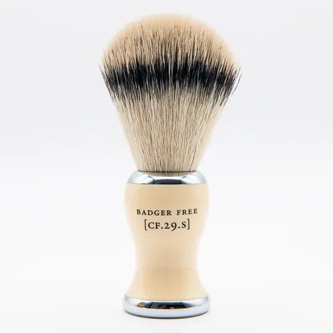 Captain Fawcett Shaving Brush Faux Badger - Lockhart's Authentic Grooming Company, LLC