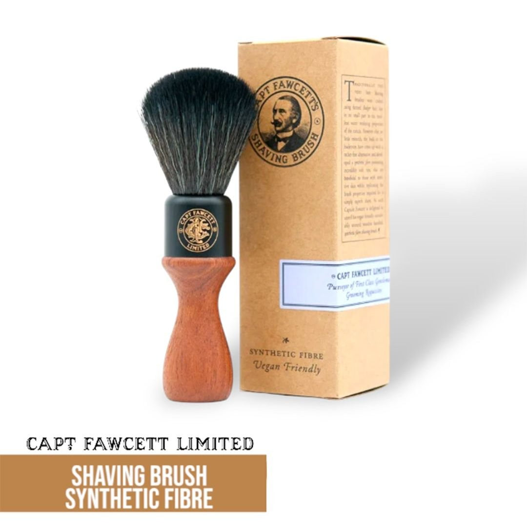 Captain Fawcett Shaving Brush Synthetic Fibre - Lockhart's Authentic Grooming Company, LLC