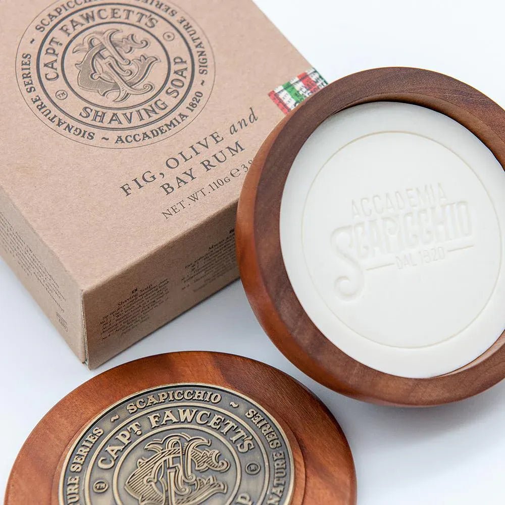 Captain Fawcett Shaving Soap Scapicchio - Lockhart's Authentic Grooming Company, LLC