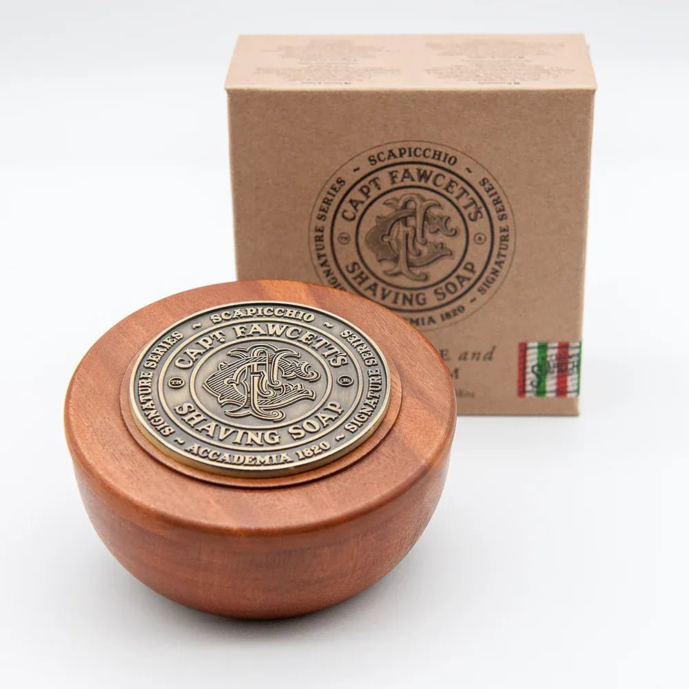 Captain Fawcett Shaving Soap Scapicchio - Lockhart's Authentic Grooming Company, LLC