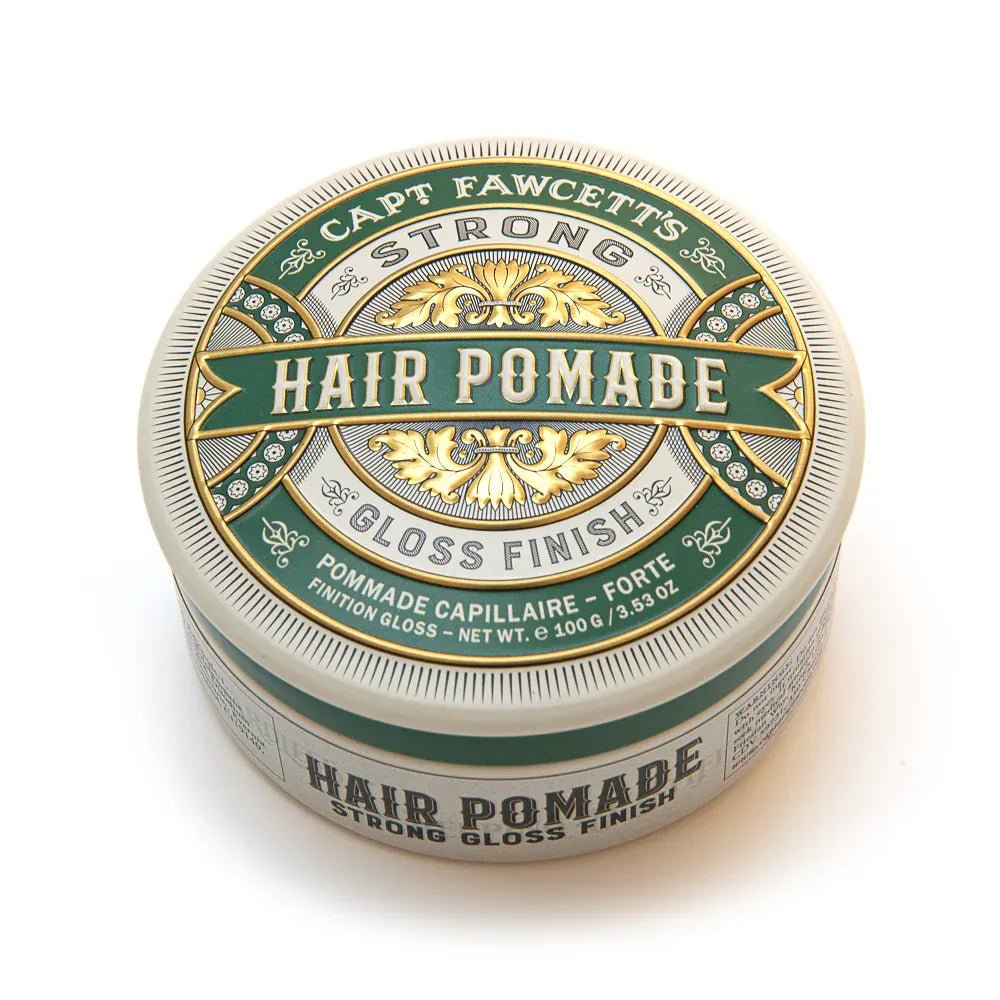 Captain Fawcett Strong Hold Pomade - Lockhart's Authentic Grooming Company, LLC