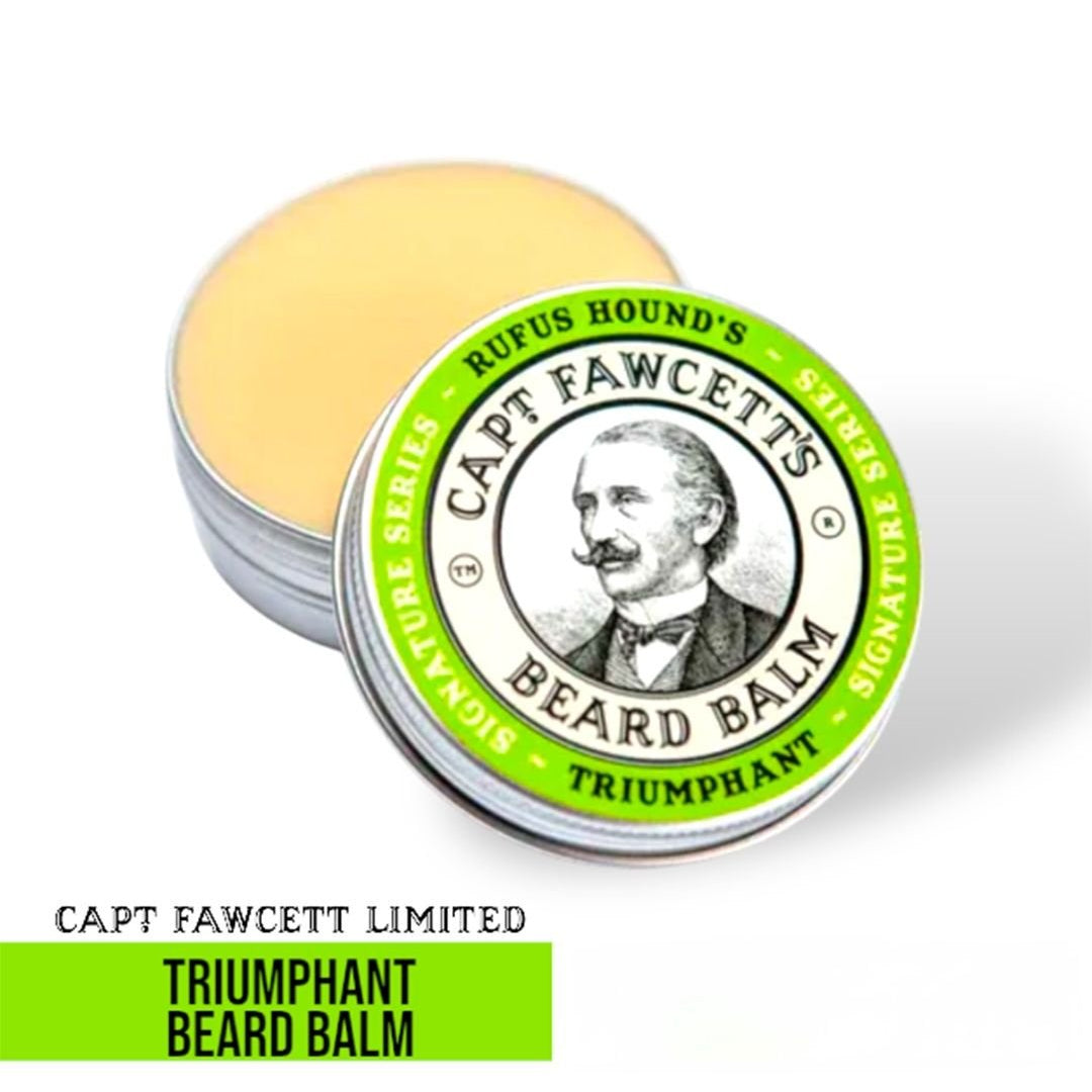 Captain Fawcett Triumphant Beard Balm - Lockhart's Authentic Grooming Company, LLC