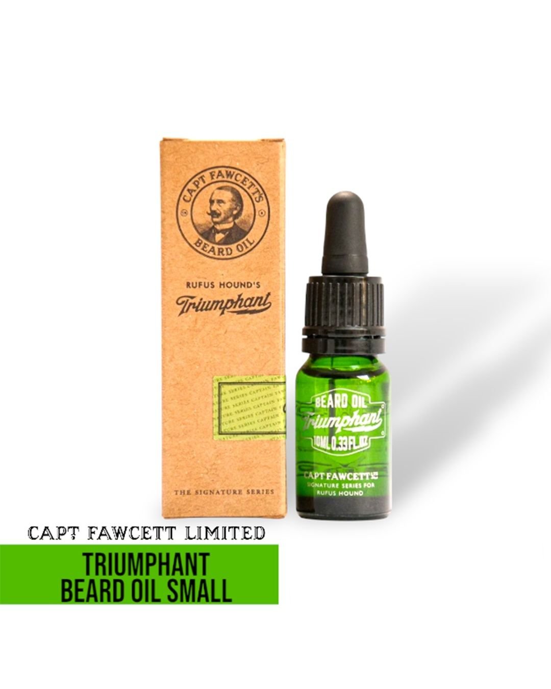 Captain Fawcett Triumphant Beard Oil Small - Lockhart's Authentic Grooming Company, LLC