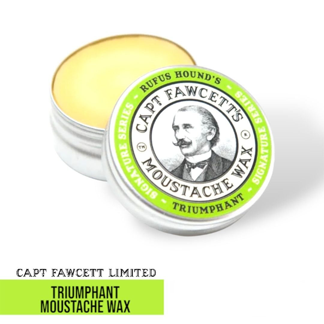 Captain Fawcett Triumphant Moustache Wax - Lockhart's Authentic Grooming Company, LLC