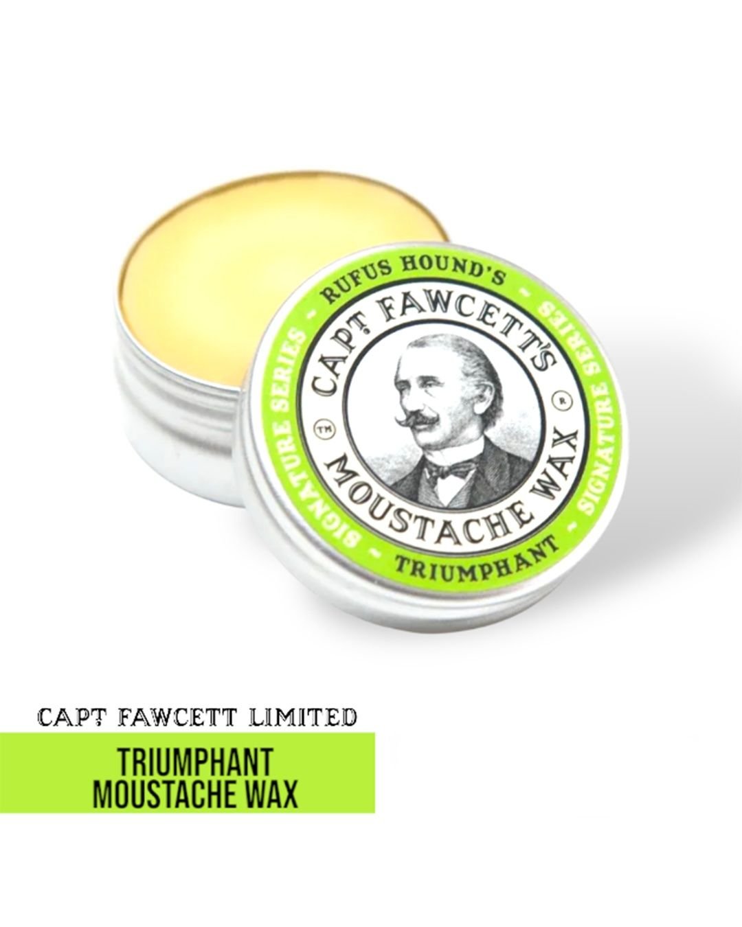 Captain Fawcett Triumphant Moustache Wax - Lockhart's Authentic Grooming Company, LLC