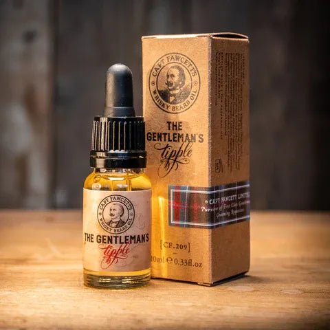 Captain Fawcett Whisky Beard Oil Small - Lockhart's Authentic Grooming Company, LLC