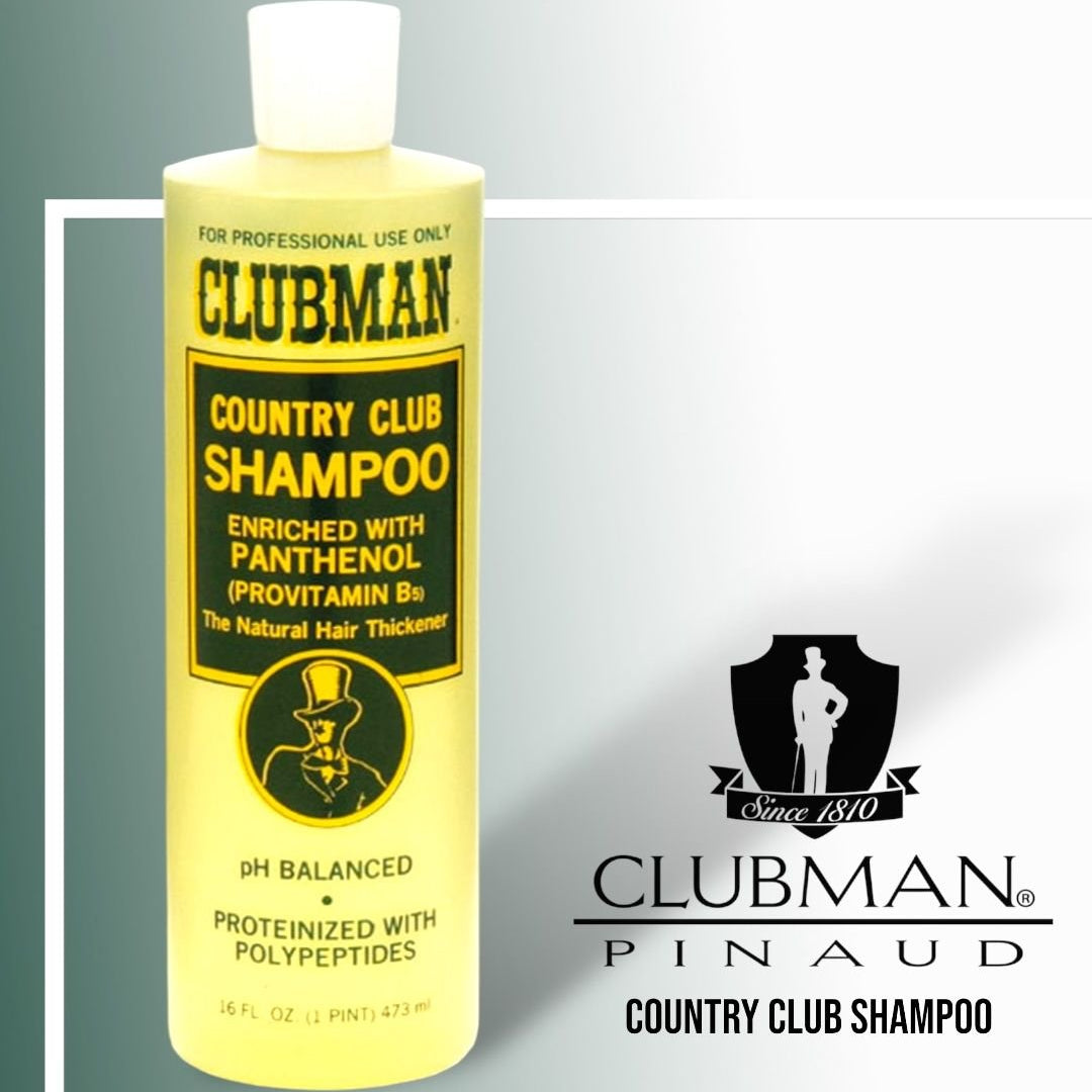 Clubman Pinaud Country Club Shampoo - Lockhart's Authentic Grooming Company, LLC