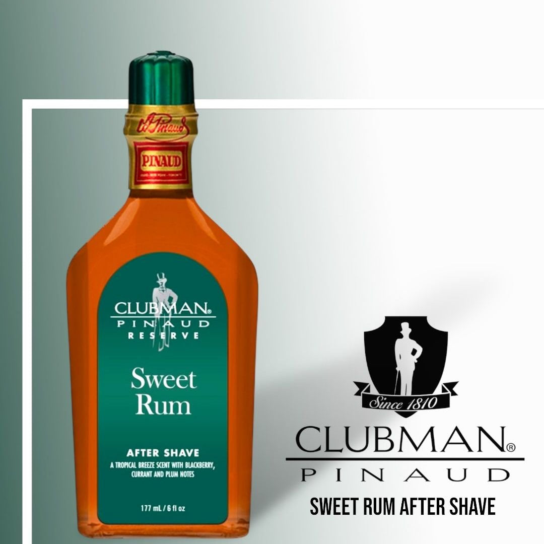 Clubman Pinaud Sweet Rum After Shave - Lockhart's Authentic Grooming Company, LLC