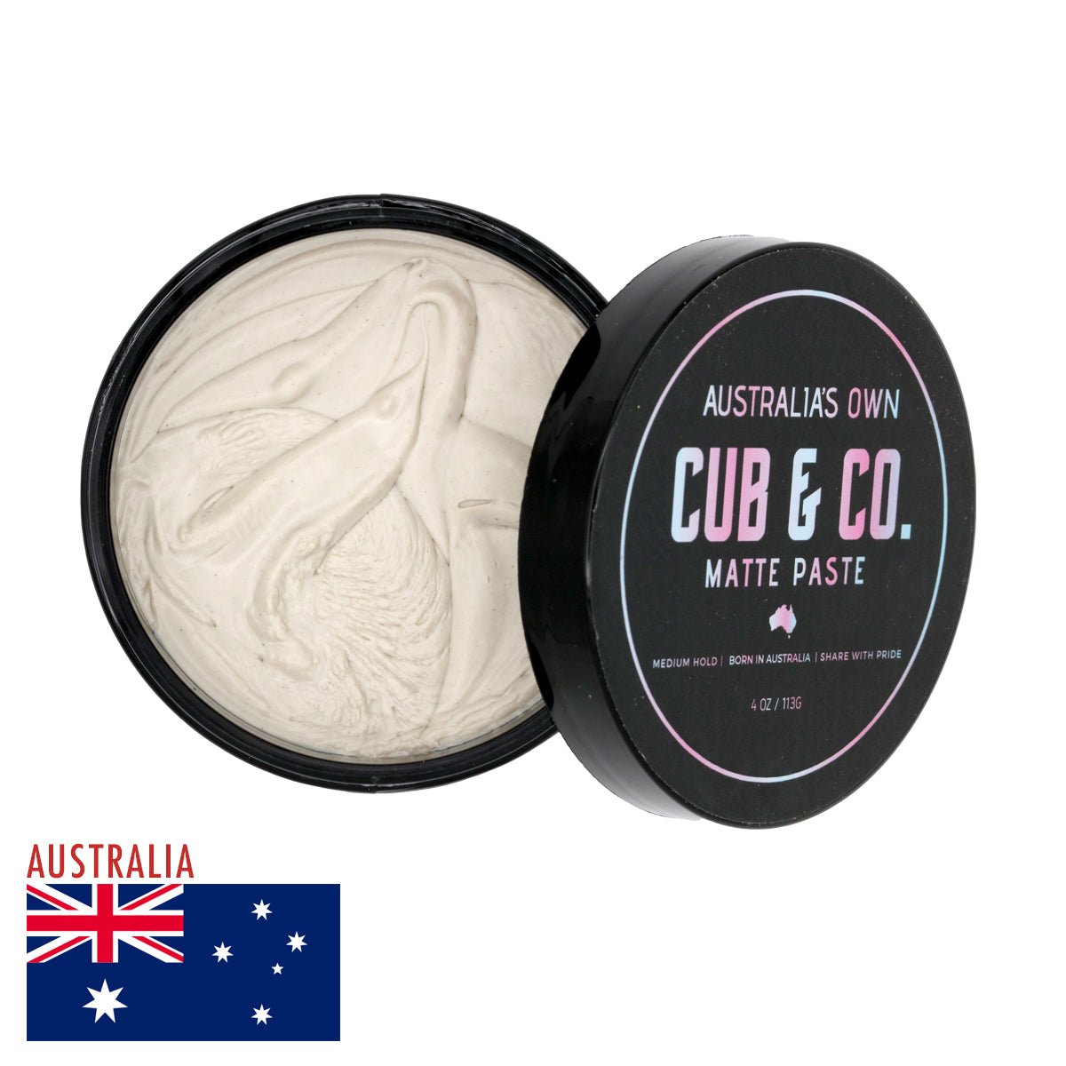 Cub & Co. Matte Paste - 4 oz Jar! - Lockhart's Authentic Grooming Company, LLC