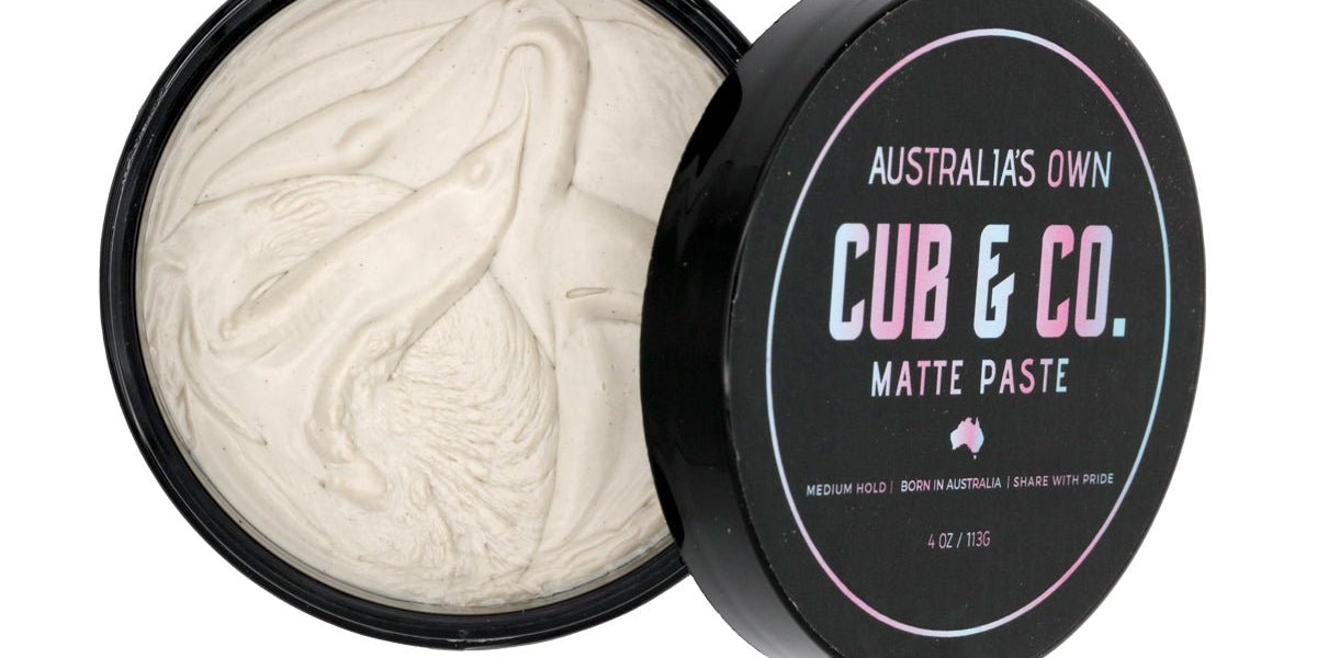 Cub & Co. Matte Paste - 4 oz Jar! - Lockhart's Authentic Grooming Company, LLC