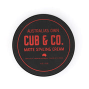 Cub & Co. Matte Styling Cream - 4 oz Jar! - Lockhart's Authentic Grooming Company, LLC