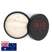 Cub & Co. Matte Styling Cream - 4 oz Jar! - Lockhart's Authentic Grooming Company, LLC